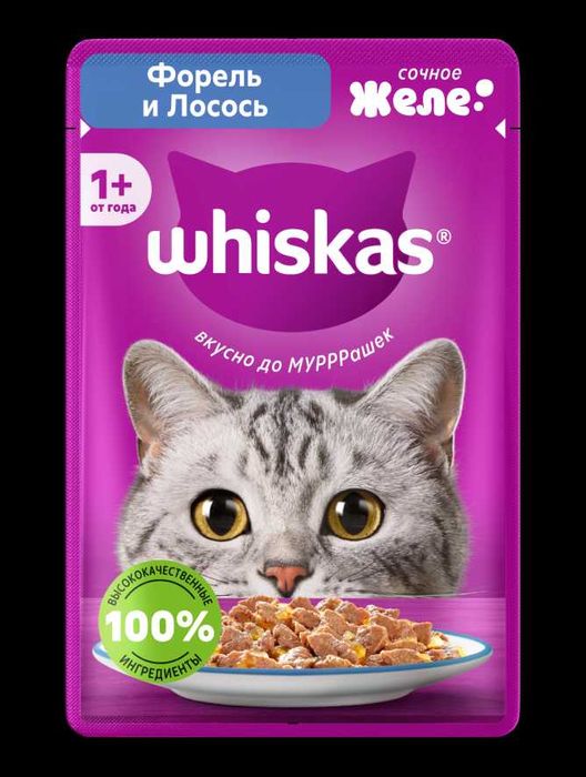 Влажный корм для кошек Whiskas