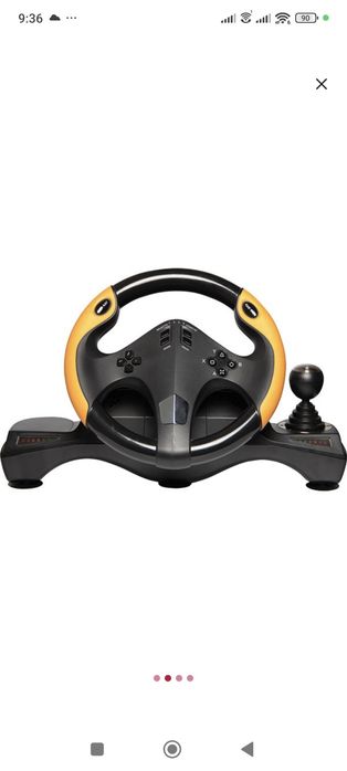 Volan gaming nou in garanție