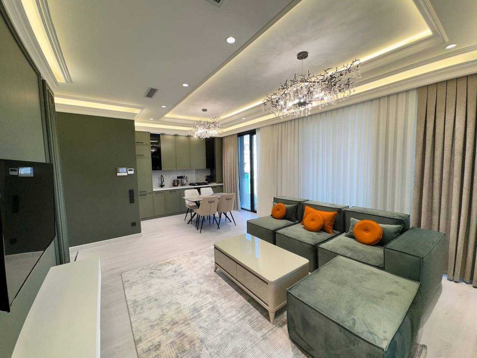 Сдаётся квартира в ЖК "Parkwood", на Мирабаде, ор-р:Госпитальный рынок