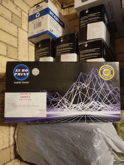 Картриджи HP Q6000A,6002А,6003A