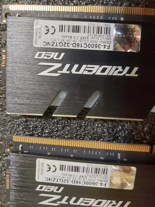 32GB DDR4 3600Mhz CL16 - G.Skill TridentZ Neo RGB