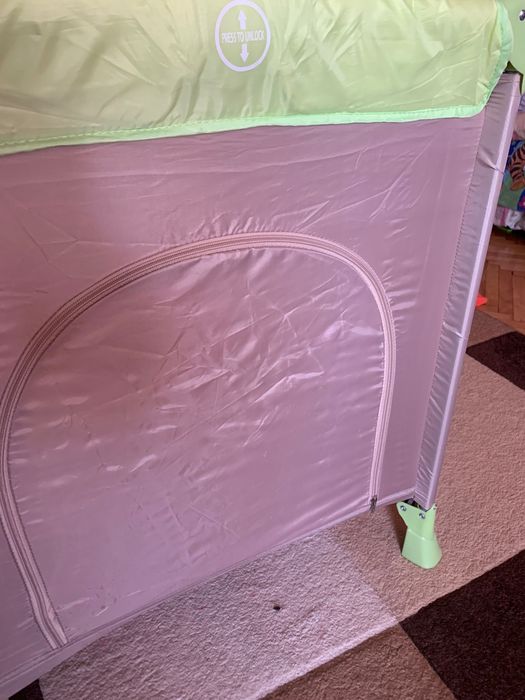 Детска кошарка/сгъваемо легло с матрак Лорели Нова