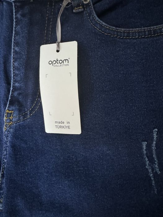 Джинсовые брюки от Zara размер 46