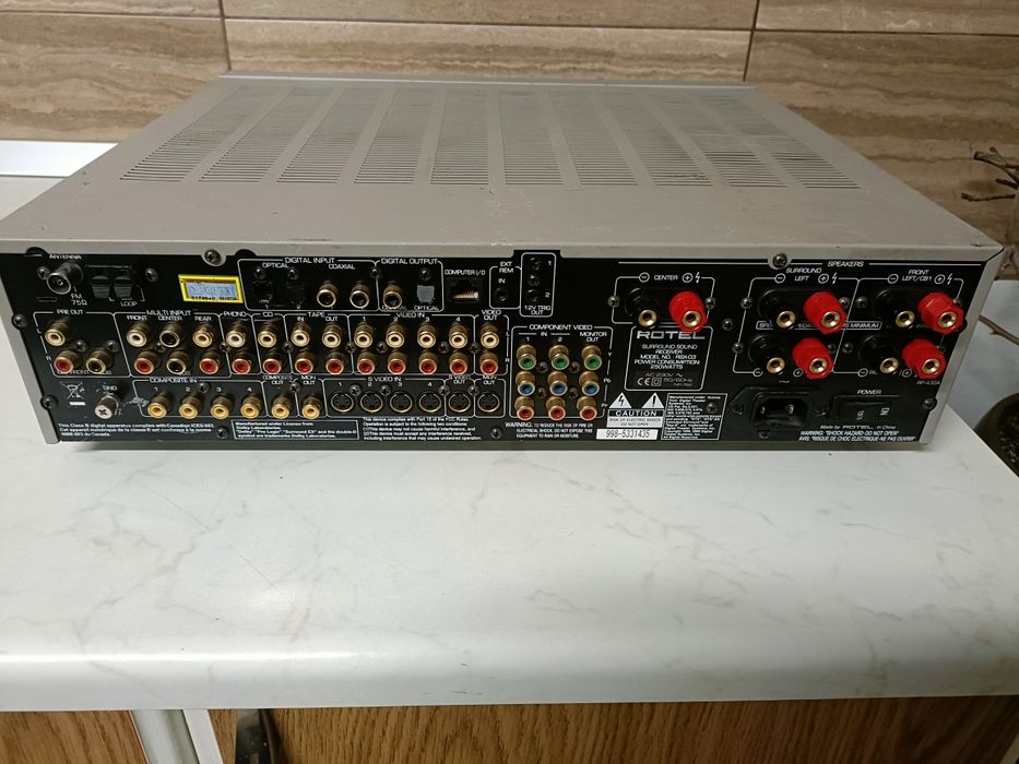 Rotel RSX 03, amplificator, receiver multicanal