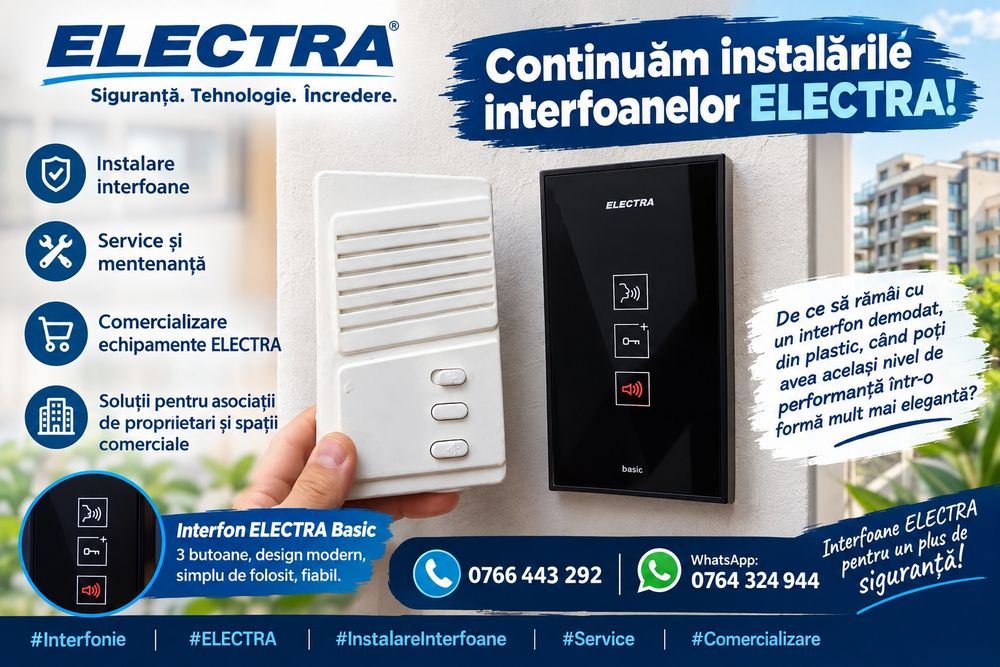 Interfon electra Constanța