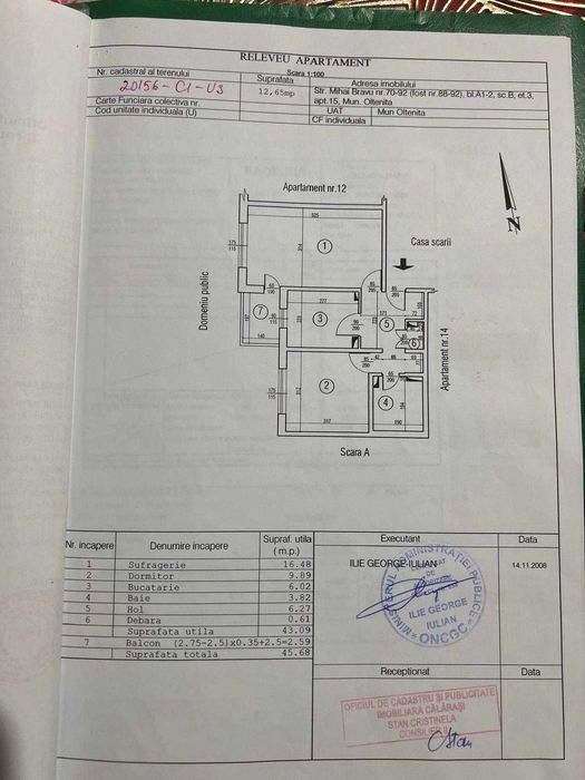 Vand apartament 2 camere cochet..renovat...curat
