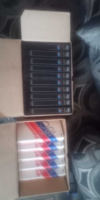 Bидео касети  Празни нови неразпечатани