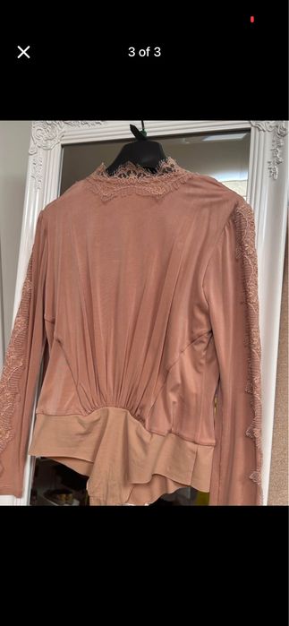 Elisabetta Franchi боди риза с данела