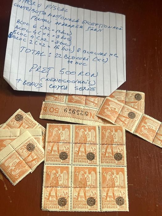 TIMBRE judiciare / TIMBRE fiscale / foarte vechi 1935 - 1979