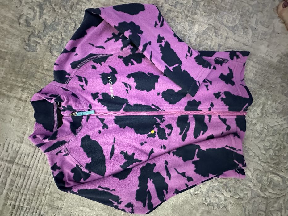 Флисовая кофта на молнии