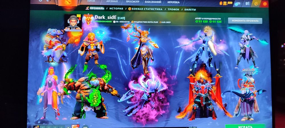 Steam аккаунт куча вещей