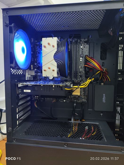 Шустрый игровой компьютер (кейс) DDR4 на i5