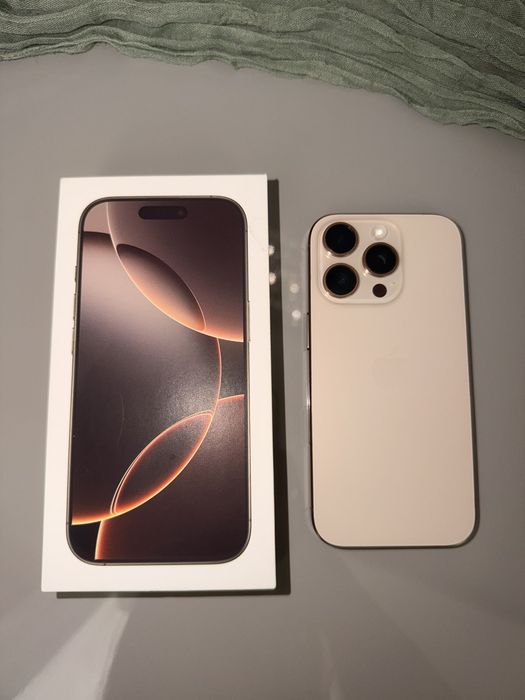 БЕЗУПРЕЧЕН IPhone 16 Pro 100% Батерия 512GB