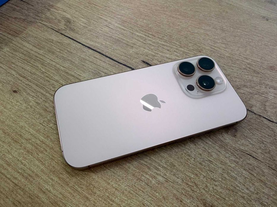 iPhone 16 Pro 128GB Desert Titanium Impecabil – Garanție 24 Luni