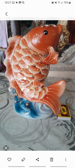 Советский сувенирный набор "Рыбки"