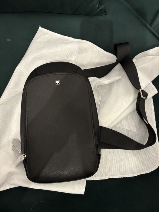 Montblanc мъжка кожена чанта