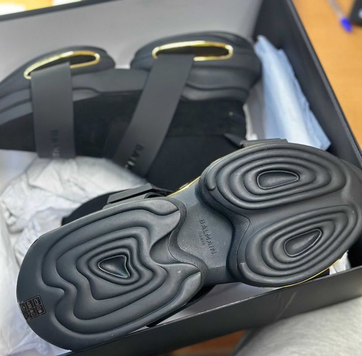 Pantofi Sport Balmain B-Bold high-top, Marimea 44 -A-