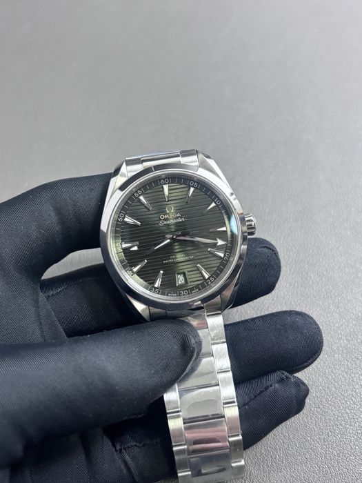 Omega Aqua Terra 150M Teak Dial Green VSF