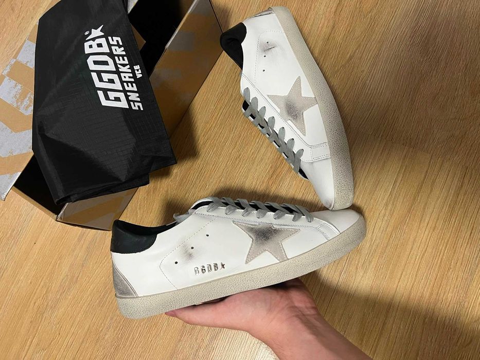Adidasi Golden Goose White/Grey