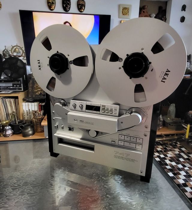 AKAI Gx77 gri perlă,Teac x2000R, Akai GX 747,Revox