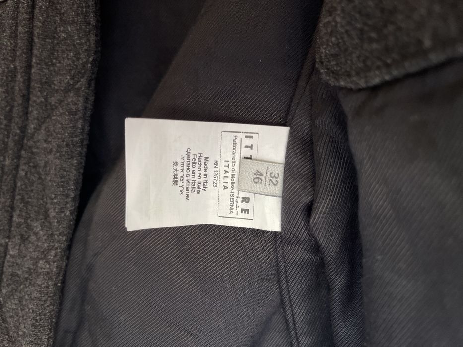 Pierre Balmain leather and cotton M