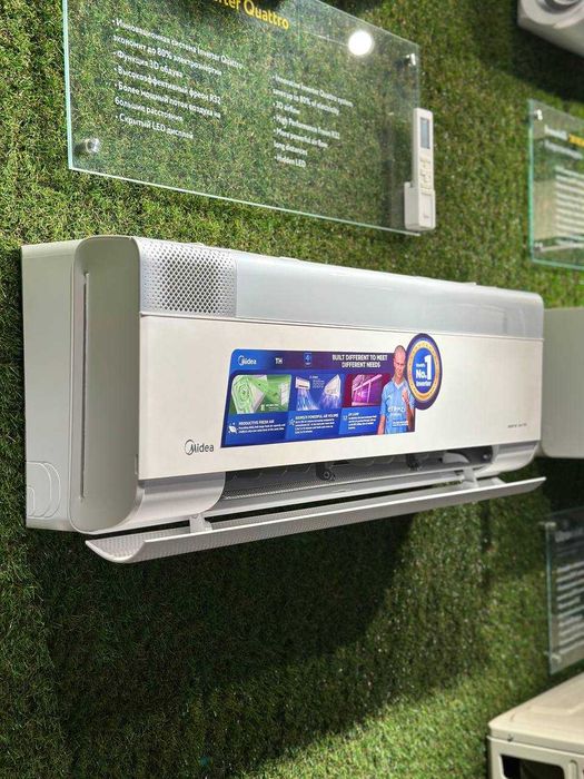 Konditsioner invertor 12 Midea premium wifi, UF lampa, original montaj