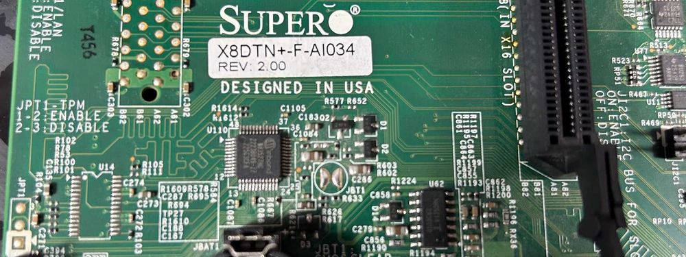 SUPERMICRO MB-X8DTN+-F LGA1366 cu Dual Intel Xeon X5650