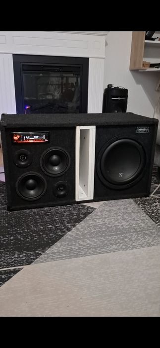 Cititi anuntul! Boxa DIY puternică - InPhase 700W RMS Pioneer 12V 230V Bluetooth