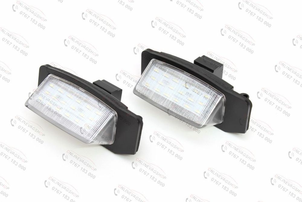 Set lampi LED numar Mitsubishi Lancer Sportback, Outlander
