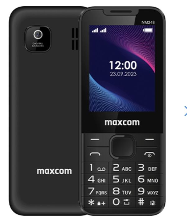 Maxcom MM248 4G Negru