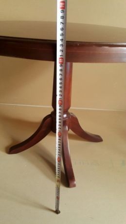 Masa rotunda lemn masiv 80cm diametru