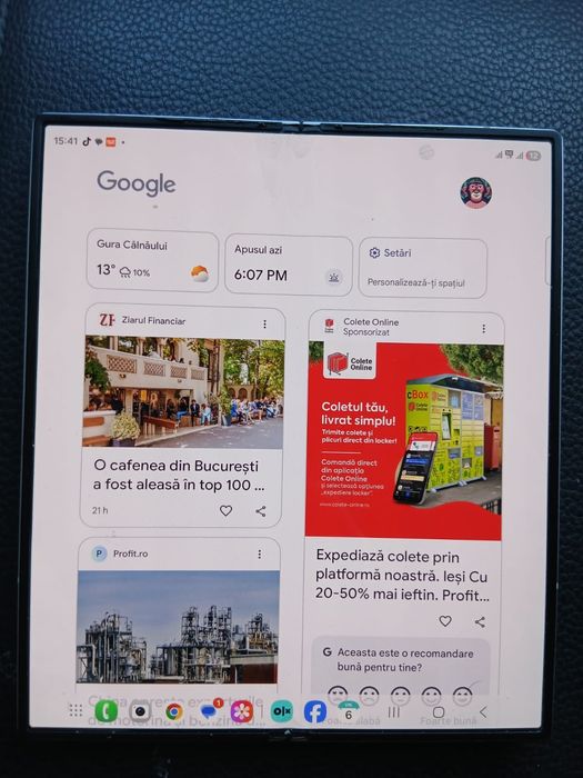 Vand Samsung Fold 6 256 GB 12 RAM