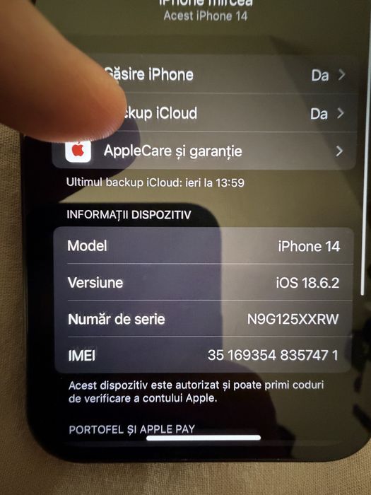 vand iphone 14 inca in garantie