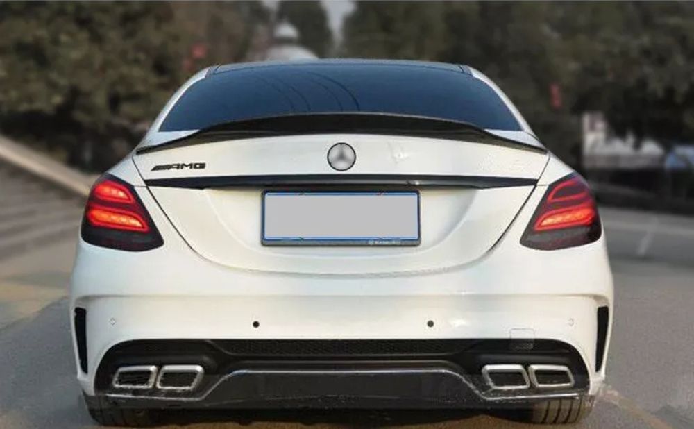 Eleron porbagaj spoiler sport tuning Mercedes C class W205 R Style PSM