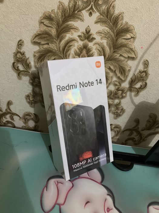 Redmi Note 14 yangi karobkadan ochilmagan