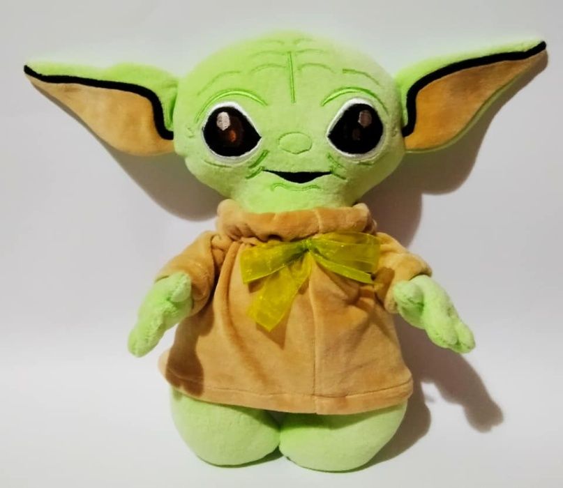 Плюшена играчка Зайче,Бебе Йода и компания