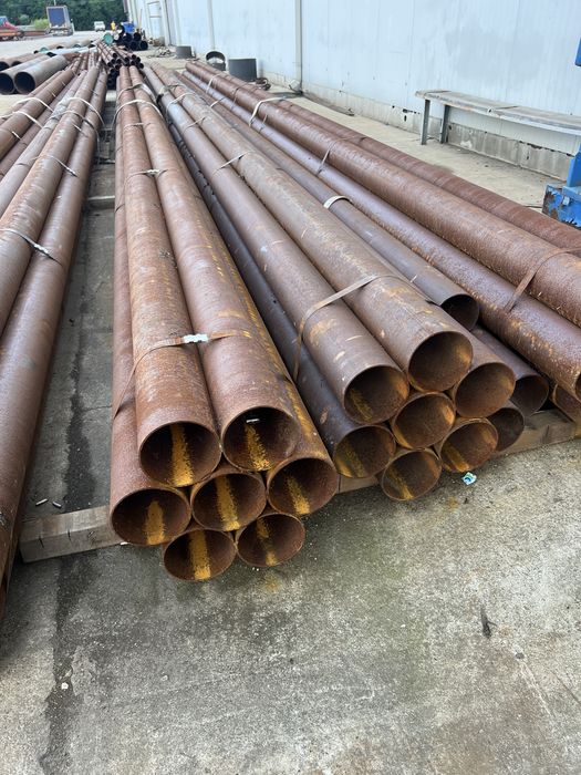 Vand teava metalica trasa si sudata elicoidal tevi trase si sudate noi