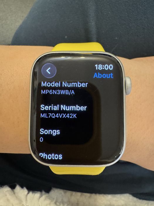 Apple Watch Series 8 GPS - 41 mm - Aluminium