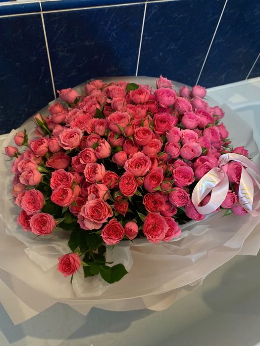Спрей роза свежий