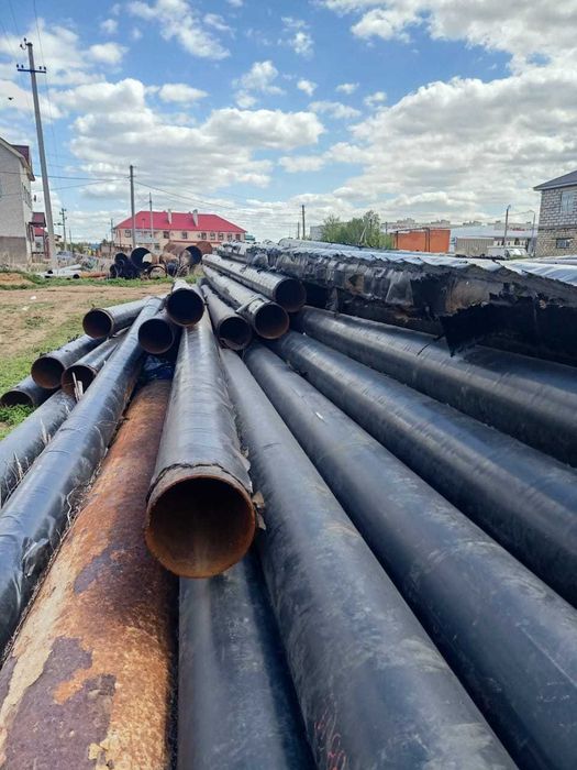 Бу трубы стальные, прямошевные, бу