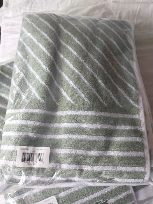 Prosop Set (2 buc) Lacoste heritage Aloe (76x138cm mare/2 buc)