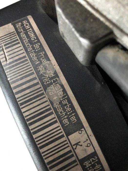 Двигатель Volkswagen 2.0 APK 8v