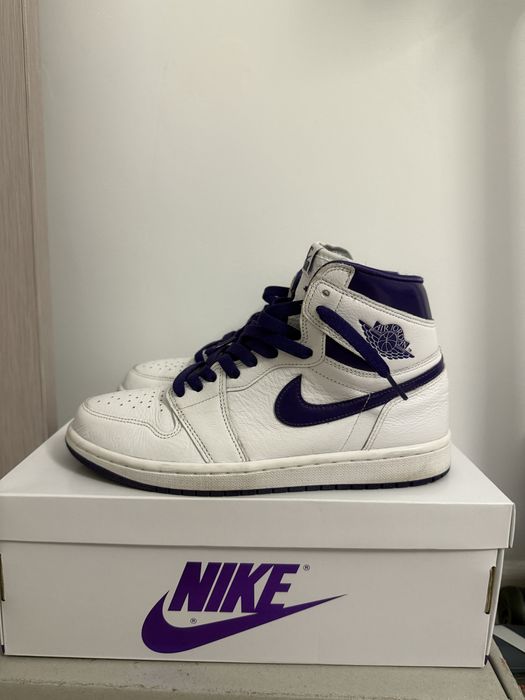 Air Jordan 1 Retro High Court Purple (2021) marimea 40