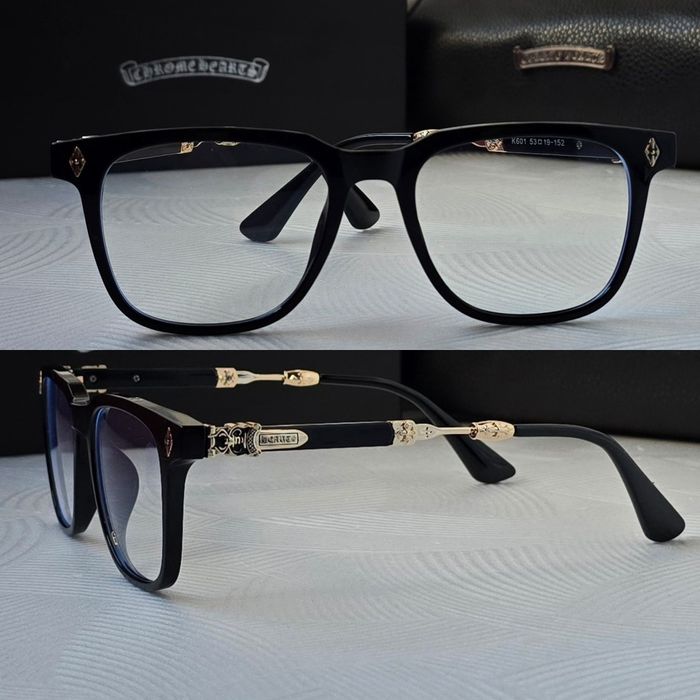 Очила за компютър Диоптрични рамки прозрачни слънчеви chrome hearts