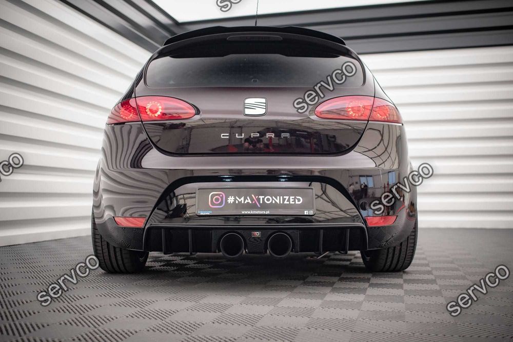 Difuzor bara spate Seat Leon 2 Cupra Fr FL 2005-2012 v3 Maxton Design