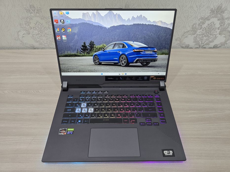 ASUS ROG STRIX, Ryzen 7, RTX 3050 4Gb, RAM 16Gb, SSD 512Gb, 144GHz