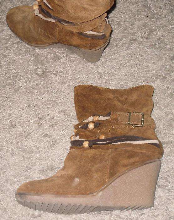 cizme Benvenutti piele intoarsa naturala nr 39