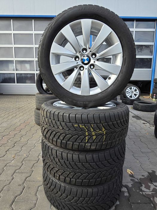 Jante BMW Seria 3 F30 F31 F34 Anvelope iarna Bridgestone 225 50 17