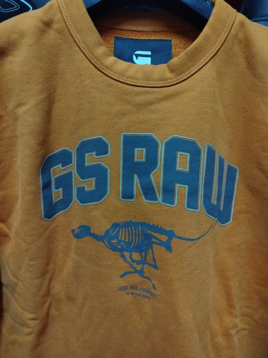 Оригинална блуза G-Star Raw Skeleton S нова мъжка суичър фланела