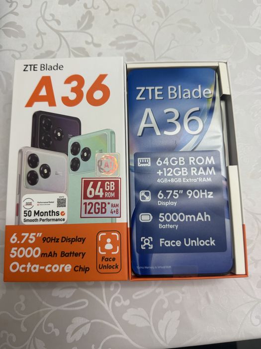 ZTE Blade A36 новый телефон